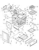 Oven body section