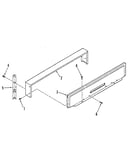 Backguard section