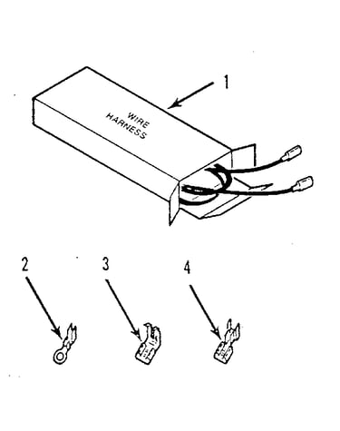 Wire harness and components