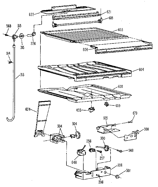 Compartment separator
