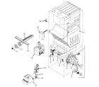 Kenmore 867762262 gas-fired furnace diagram