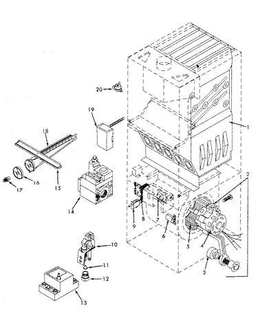 Gas-fired furnace