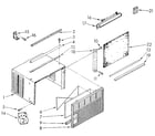 Kenmore 1068750511-AC cabinet diagram