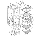 Kenmore 1069505780 refrigerator liner diagram
