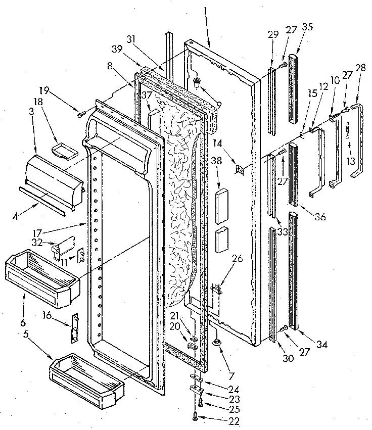 REFRIGERATOR DOOR