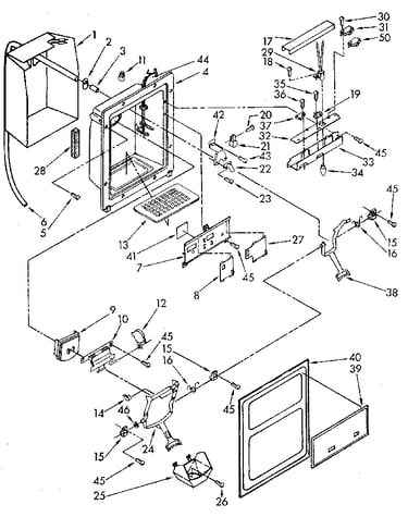 Dispenser front