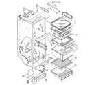 Kenmore 1069507680 refrigerator liner diagram