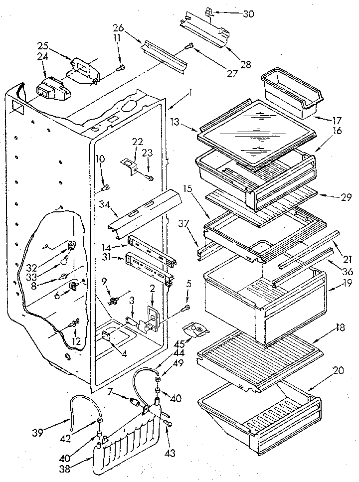 Refrigerator liner
