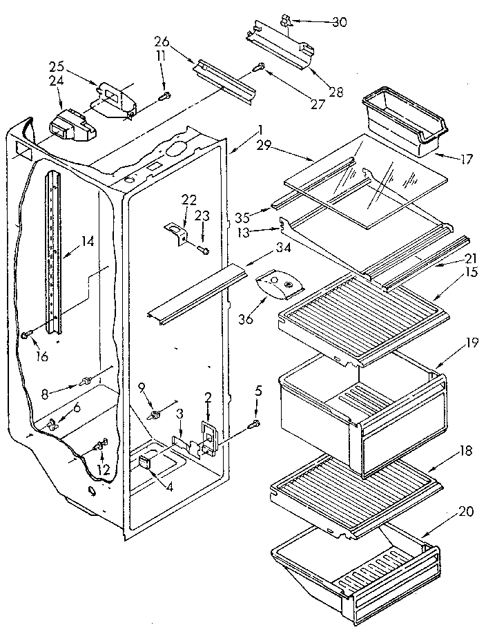 REFRIGERATOR LINER