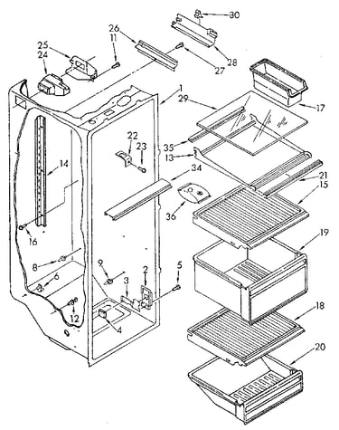 Refrigerator liner