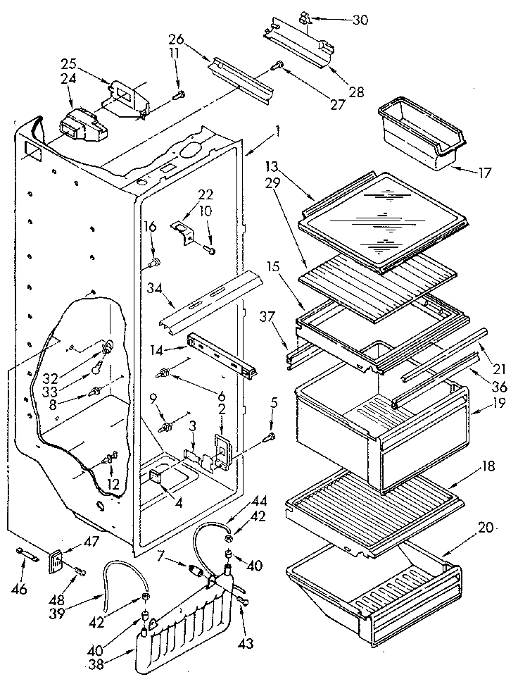 Refrigerator liner