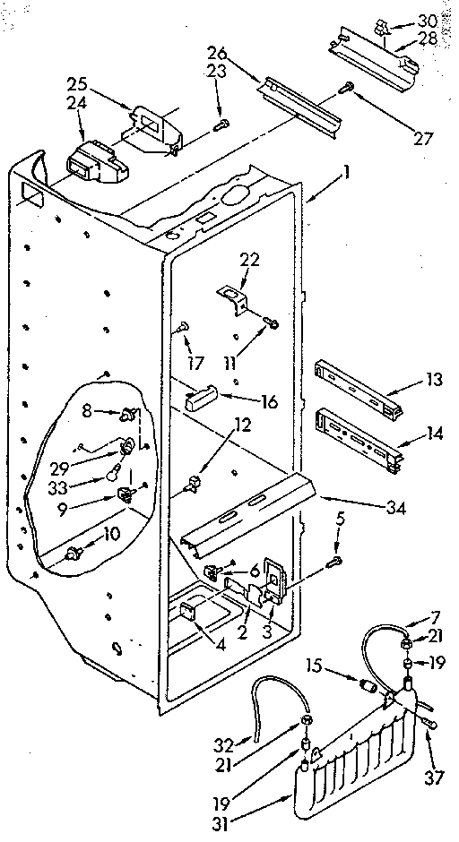 Refrigerator liner