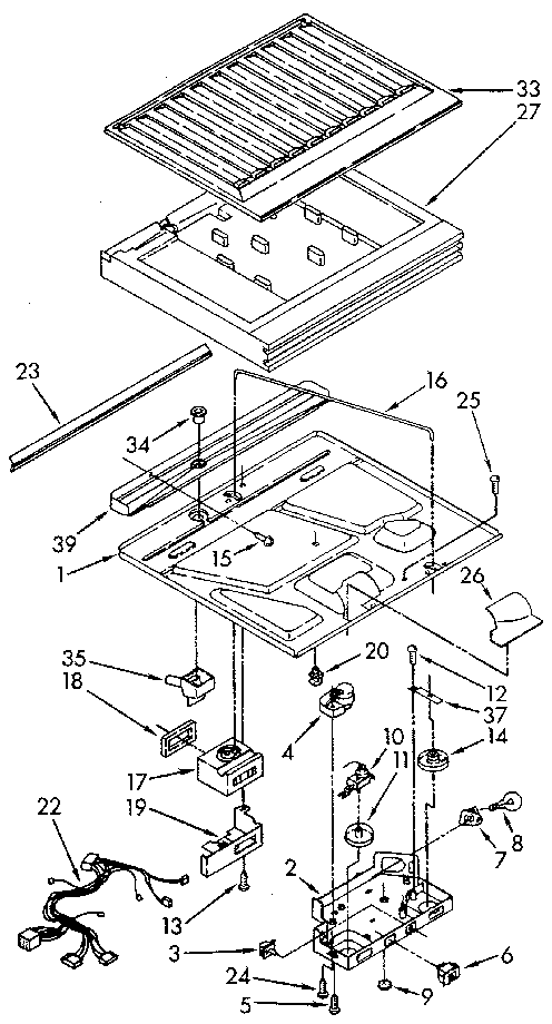 Compartment separator
