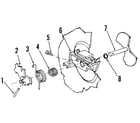 Kenmore 5871469581 detergent cup diagram