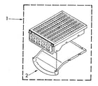 Kenmore 11097093100 dry rack diagram