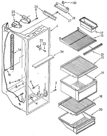 Refrigerator liner