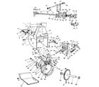 Craftsman 536884810 motor mount assembly diagram