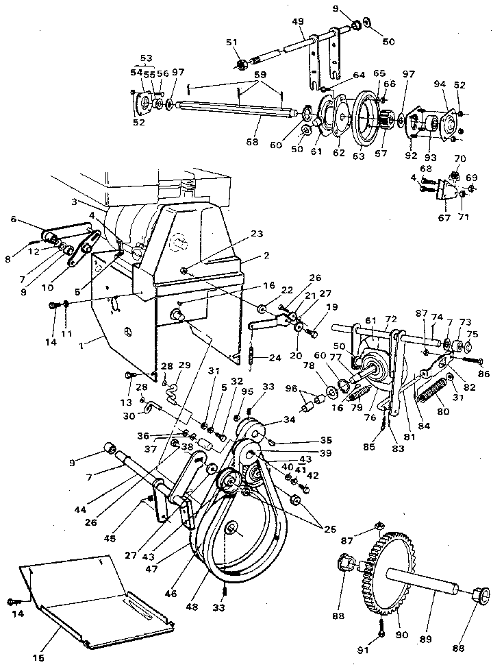 Motor mount assembly