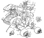 Power Wheels 84600 replacement parts diagram