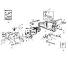 Craftsman 35834110 replacement parts diagram