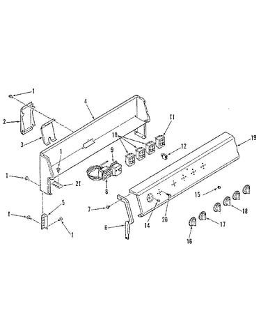 Backguard section