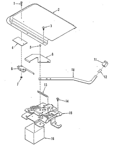 Door lock section