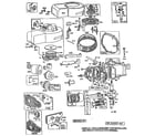 Briggs & Stratton 92900 TO 92999 (5394 - 5404) replacement parts diagram