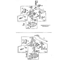 Briggs & Stratton 92900 TO 92999 (5394 - 5404) carburetor assembly diagram