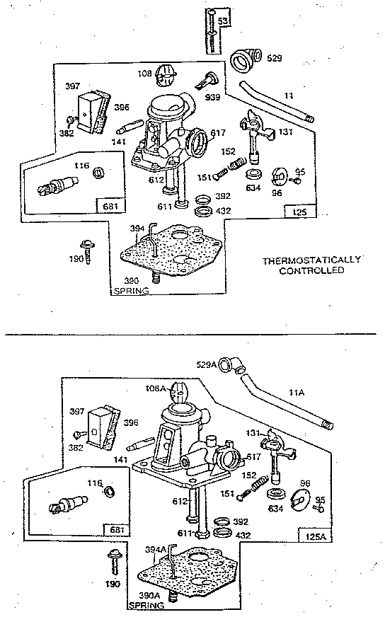 Carburetor assembly