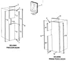 Kenmore 3638066 trim kit diagram