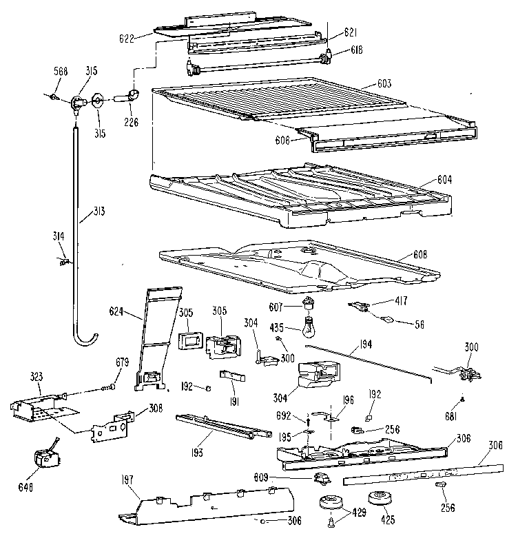 Compartment separator