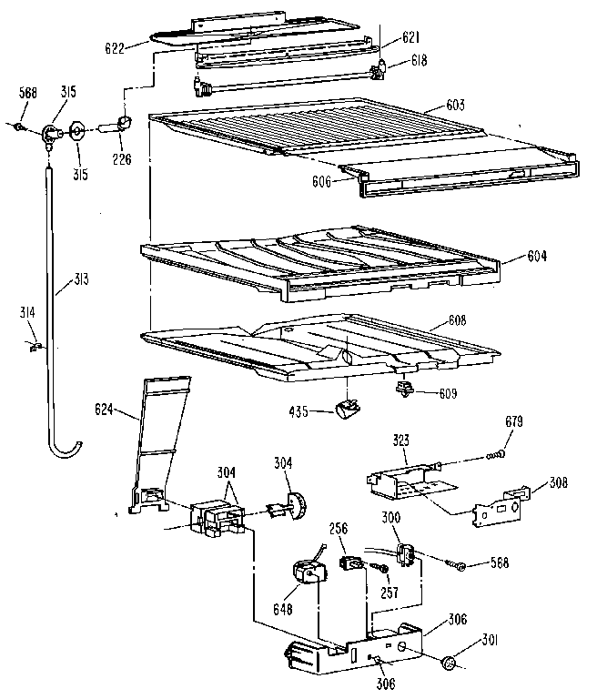 Compartment separator