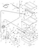 Broiler and oven burner section