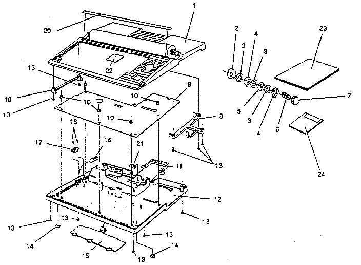 Keyboard unit jackets