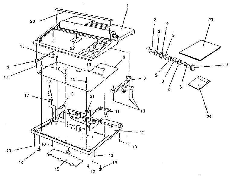 Keyboard unit jackets