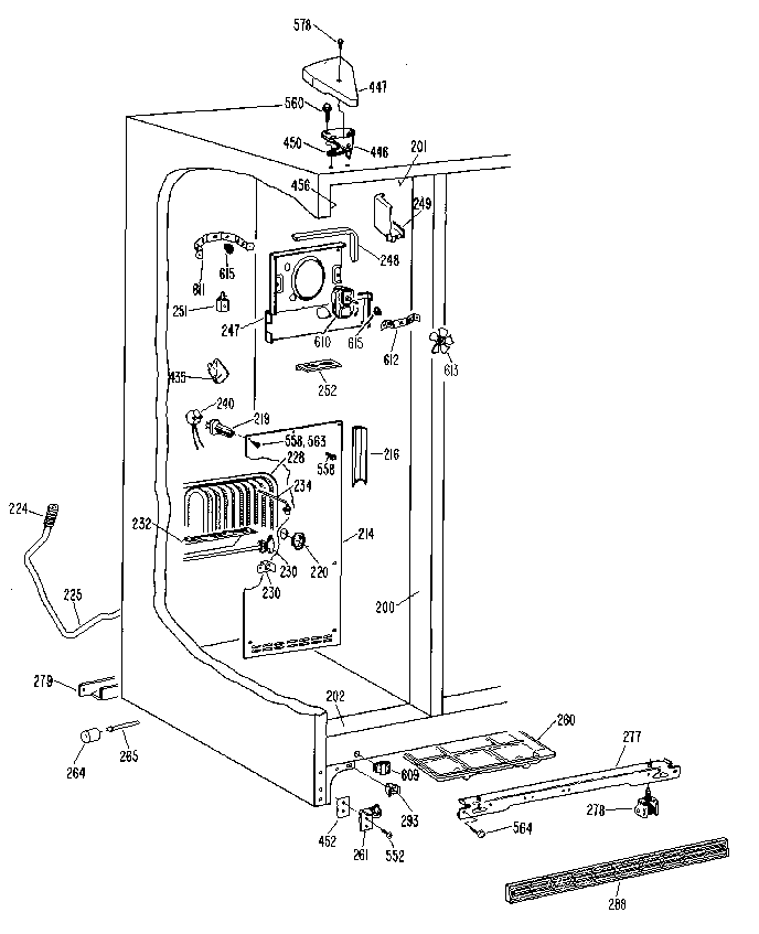 Freezer section