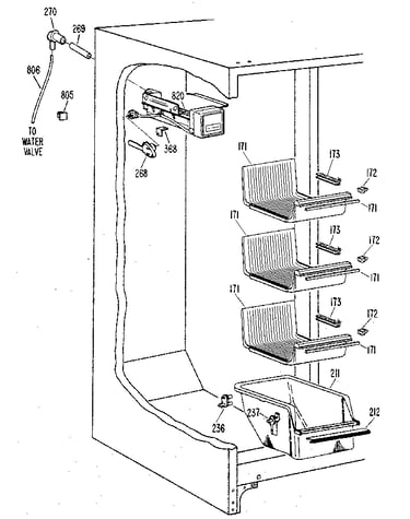 Freezer section