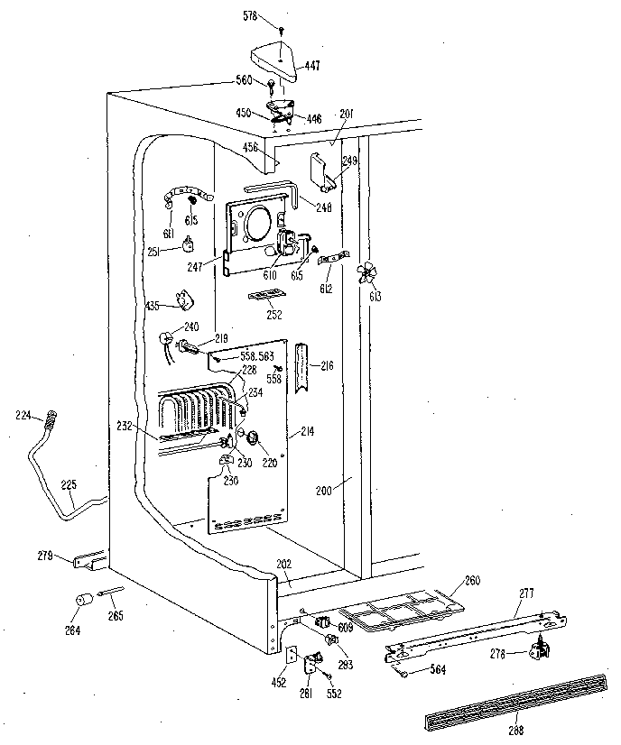 Freezer section