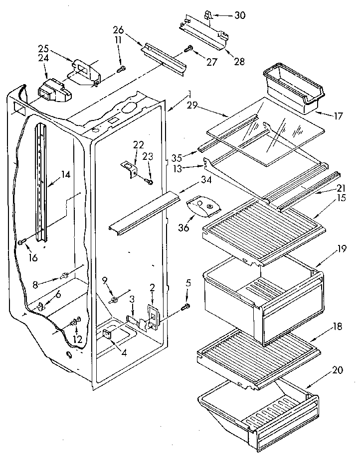 REFRIGERATOR LINER