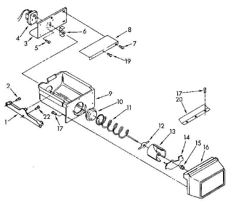 Freezer interior