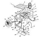 Kenmore 41784988800 cabinet, pump, speed-control & hoses diagram