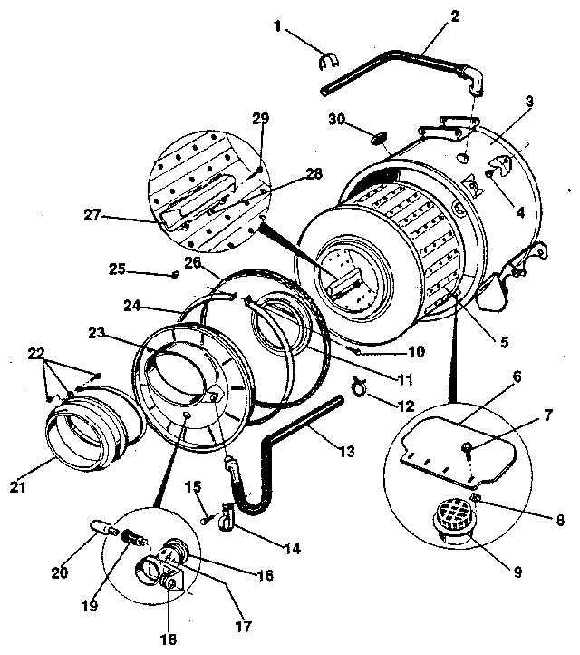 Tubs & hoses