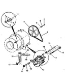 Pulley, belt & motor main
