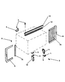 Accordion curtains and hardware