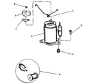 Kenmore 2538790750 compressor diagram