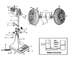Kenmore 453803221 functional replacement parts diagram