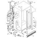Whirlpool ED20PKXSF10 cabinet diagram