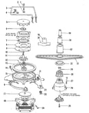 Motor, heater, and spray arm details