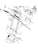 Console and upright assembly