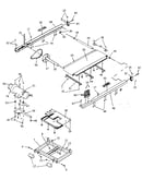 Walking belt assembly